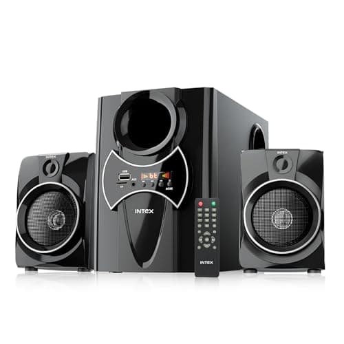 Intex 2100 PRO FMUB 2.1 Multimedia Speaker with Bluetooth/AUX/USB/FM