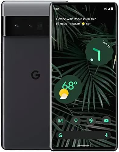 (Renewed) Google Pixel 6 Pro 5G (Stromy Black, 12GB RAM, 128GB Storage)