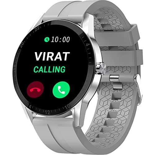 (Renewed) Fire-Boltt Talk Bluetooth Calling Smartwatch (Grey)
