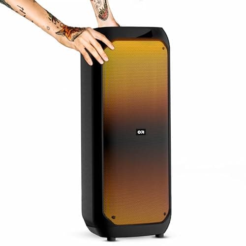 GOBOULT Just Launched Partybox X80 with Dynamic RGB LED Panel, 80W Bluetooth Speaker, Karaoke Mic Input, 5H Playtime Portable Speaker, Bass & Treble C...