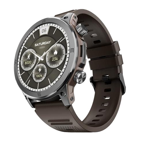 Noise Newly Launched Endeavour Sturdy Design 1.46" AMOLED Display Smart Watch, BT Calling, SoS Technology, Rapid Health & 100+ Sports Modes- (Vintage ...