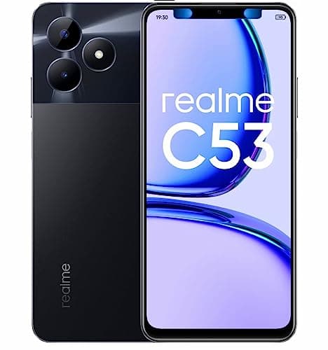 realme C53 (Champion Black, 6GB RAM, 64GB Storage)
