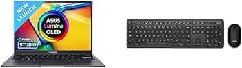 ASUS Creator Series Vivobook 14X OLED (2023), Intel Core i7-12650H 12th Gen, 14" (35.56 cm) 2.8K 90Hz OLED, Laptop (16GB/1TB/4GB RTX 2050) K3405ZFB-KM...
