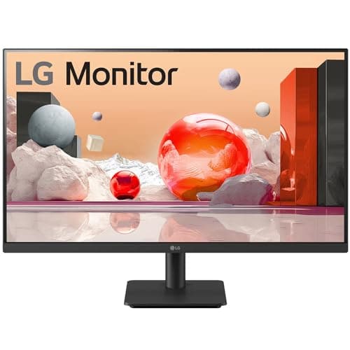 LG 27 Inch (68.6cm) IPS FHD Monitor 1920 x 1080, 100Hz, sRGB 99% Typ(CIE1931), Black Stabilizer, Virtual Borderless, Flicker Safe, Reader Mode, OnScre...