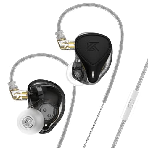 KZ x Crinacle CRN ZEX Pro in Ear Monitor, Electrostatic & Dynamic & Balanced Armature Hybrid Driver System IEM Earphones, HiFi Stereo Wired Earbuds for Musicians Audiophiles Singers Music Lover