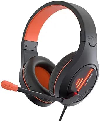 MEETION MT-HP021 Wired Over Ear Gaming Headphone with 50mm Drivers, 3.5mm Audio Jack, Noise Cancellation Microphone, with Adjustable Headband Compatible PS4, PS5, Xbox One, Laptop, PC, Mobile