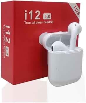Alokit I12 TWS Wireless Earbuds bass and Treble Touch Sensor, Mic and Bluetooth