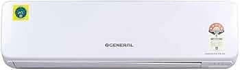 O GENERAL 1.5 Ton 5 Star Inverter Split AC, (ASGG18CGTB-B) Copper Condenser, Efficient Cooling