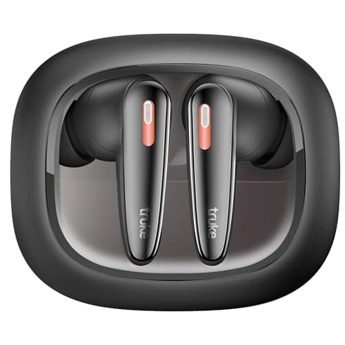 truke New Launch Crystal Bass True Wireless in Ear Earbuds with 13mm Drivers, 70H Playtime Fast Charge, Made in India, Dual Pairing buds, HiFi Sound T...