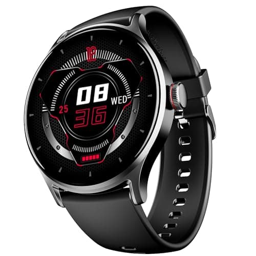 boAt Newly Launched Lunar Vista Smart Watch with 1.52" HD Display, Advanced Bluetooth Calling, Functional Crown,100+ Sports Mode, Always on Display, H...