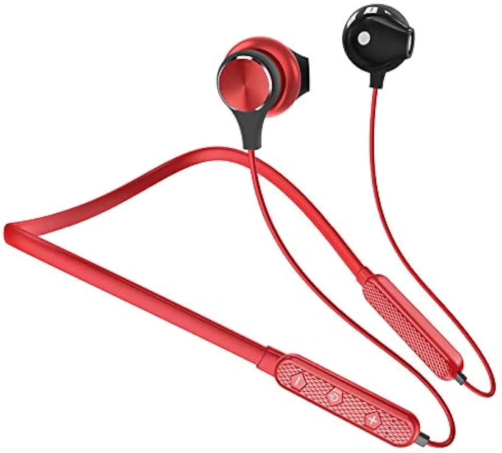 DUDAO U5PLUS Sports Wireless Bluetooth Neckband in-Ear 10mm Drivers 10 Hours Long Playtime Smart Magnetic Buds TF Card Supported Fast Charging