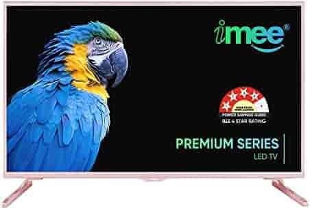 iMee 80cm (32 inch) Premium Series Smart Android HD LED TV with SRS Surround Sound - BEE 4 Star Rated Energy Efficient (Champagne Colour)