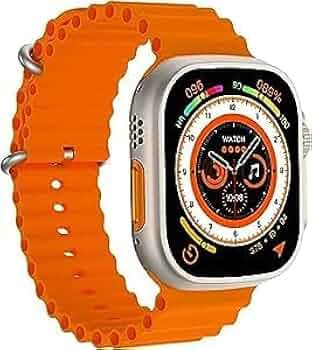 HCI Present Stay Connected and Fit with The T800 Series 8 Ultra Smart Watch HD: Bluetooth Calling, Sports Mode, and SpO2 Monitoring Wireless Charging,...