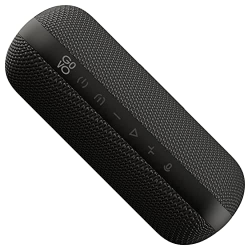 (Renewed) Newly Launched GOVO GOCRUSH 900 Portable Wireless Bluetooth Speaker with 24W Explosive Sound, TWS & AUX Input, SD Card Slot, 25 Hours Playtime, IPX7 Water Resistant, Type C (Black)