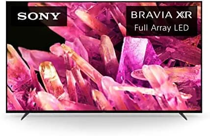 Sony Bravia 164 cm (65 inches) XR Series 4K Ultra HD Smart Full Array LED Google TV S_XR-65X90K_1 (Black)
