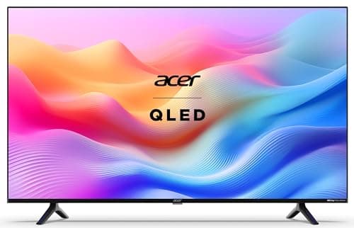 Acer 126 cm (50 inches) V Series 4K Ultra HD Smart QLED Google TV AR50GR2851VQD (Black)