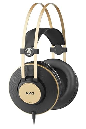 Akg Pro Audio K92 Wired Over Ear Headphones Without Mic (Black)