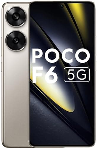 POCO F6 5G (Titanium, 512 GB) (12 GB RAM)