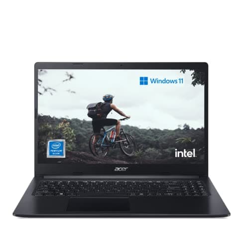Acer Extensa Pentium Silver N5030 - (8 GB/256 GB SSD/Windows 11 Home/Narrow Bezel/180° Degree Lay-Flat/Blue-Light Shield/Black/1.9 KG) EX215-31 with 15.6 (39.6 cm) Full HD Laptop