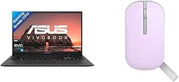 ASUS Vivobook S 15 2022, Intel Core EVO i5-12500H 12th Gen, 15.6"" (39.62 cms) FHD, (8GB RAM/512GB SSD), K3502ZA-KJ522WS Marshmallow MD100 Mouse (Purp...