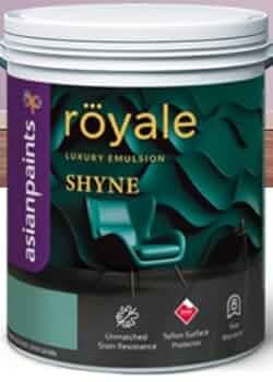 Asian Paint Royale Shyne Luxury Emulsion White 10L