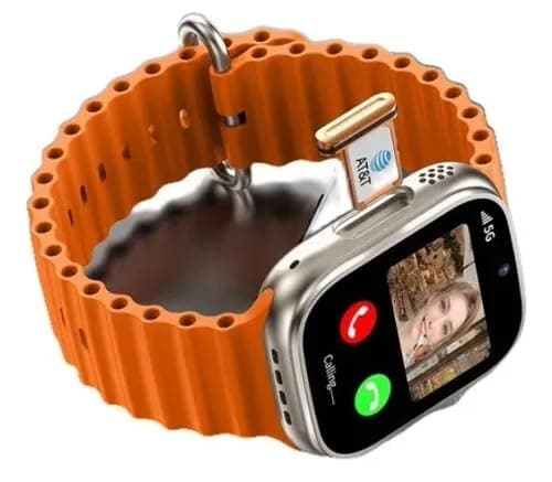 S9 Ultra GS37 Smartwatch 5G SIM | 2.0 AMOLED Display | 4GB RAM 64GB Storage | Dual Camera | Bluetooth & Video Calling| Android Apps, YouTube, Social M...