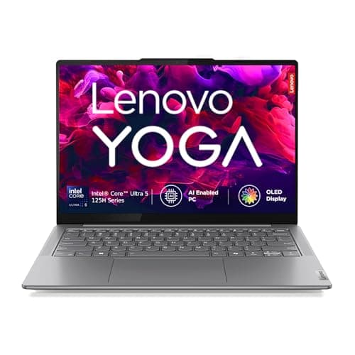 Lenovo Yoga Slim 7 Intel Core Ultra 5 125H 14"(35.5cm) WUXGA-OLED 400Nits Laptop (16GB RAM/1TB SSD/AI PC/2Wx4 Speakers/Windows 11/Office Home 2024/1Yr...