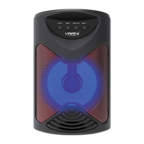 VARNI S114 Sound King Wirelss Bluetooth Speaker with Mic(Black)