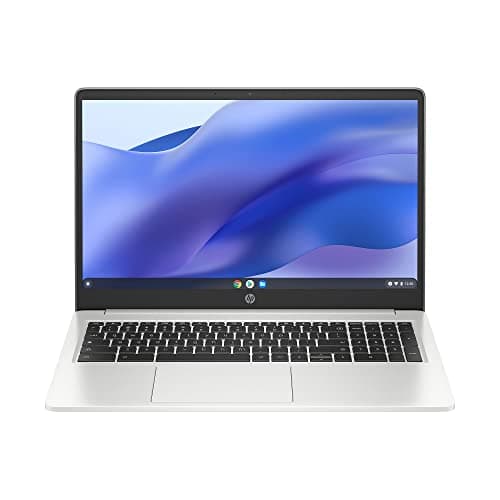 (Renewed) HP Chromebook 15a Intel Celeron N4500 15.6inch(39.6cm) HD Anti-Glare Display (4GB RAM/128 GB eMMC/Dual Speaker/Intel UHD Graphics/Chrome 64/1070gm/Mineral Silver) 15a- na0008TU