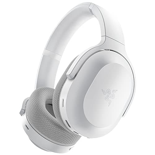 Razer Barracuda - Wireless Multi-Platform Gaming and Mobile Headset - Mercury White Ear Headset - Quartz Edition -RZ04-03790200-R3M1