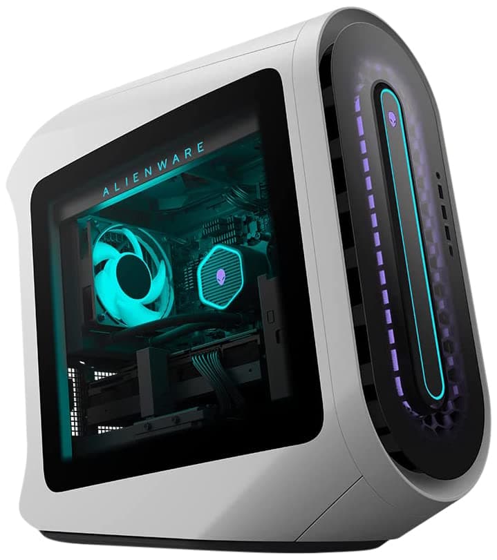 Dell Alienware Aurora (R13) Gaming Desktop, Intel i7-12700KF, 16GB, 1TB + 512GB SSD, NVIDIA RTX 3080 (10GB GDDR6X LHR), Win 11 + MSO'21, Lunar Light, 16.5Kgs (D269921WIN9)