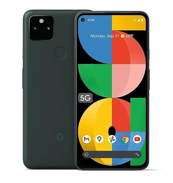 Google Pixel 5a 5G (Mostly Black, 6GB RAM, 128GB Storage) Basic Mobiles