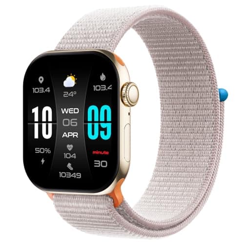 Fire-Boltt Ring X Smartwatch 2.01 Display with Always On Display, Bluetooth Calling, Wireless Charging, AI Voice Assistant, 100+ Sports Modes, Health ...