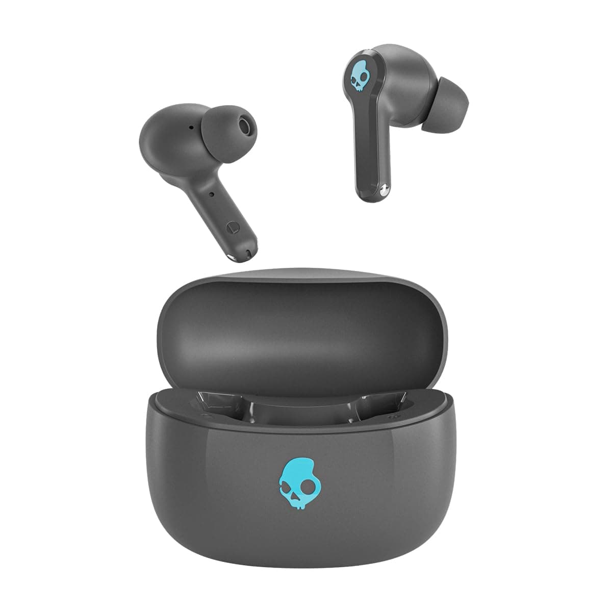 Skullcandy InkD True Wireless Earbuds, 48Hr Battery + Rapid Charge, Quad-Mic ENC, Multipoint Pairing, 10mm Drivers, Low Latency, Sweat & Water Resista...
