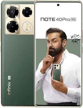 (Refurbished) Infinix Note 40 Pro 5G (Vintage Green, 256 GB) (8 GB RAM)
