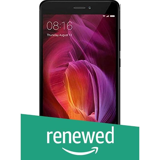 (Renewed) Xiaomi Redmi Note 4 (Black, 32GB)