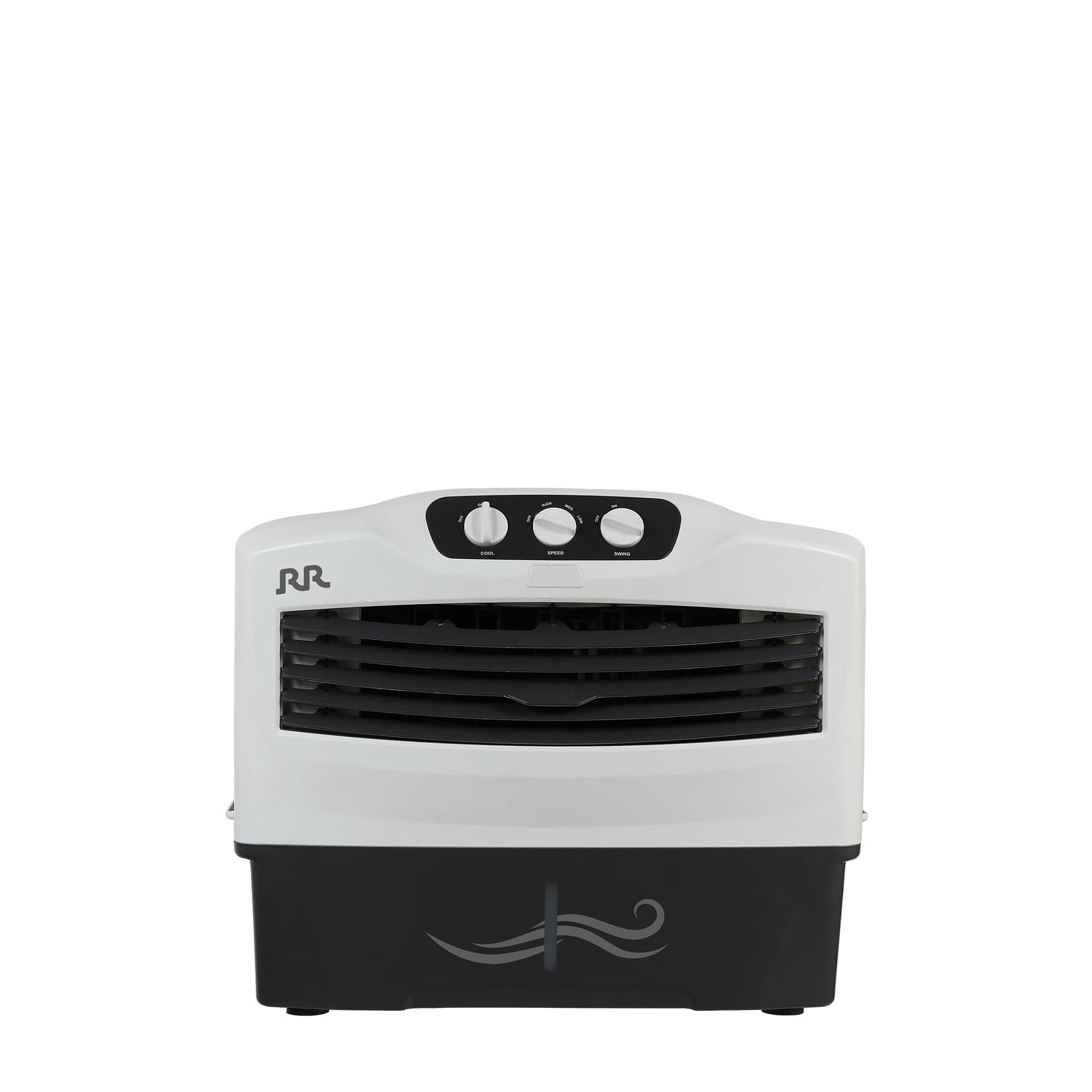 RR Zello Plus 50 Window Air Cooler | Cooler with High Air Delivery, Wood Wool Pads | Room Cooler with Inverter Compatibility| 1 year Warranty | 50L