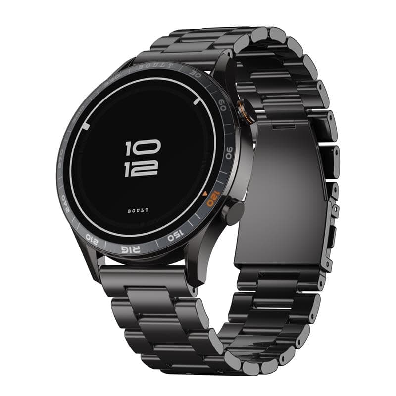 GOBOULT Newly Launched Crown R Pro Smart Watch 1.43''HD AMOLED, BT Calling, Working Crown, Zinc Alloy Frame, 600 Nits Brightness, AI Voice Assistant, ...