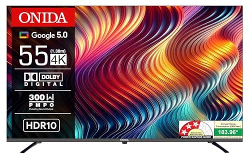 Onida 139 cm (55 inch) Nexg Series 4K Ultra HD Smart LED Google TV 55UZI