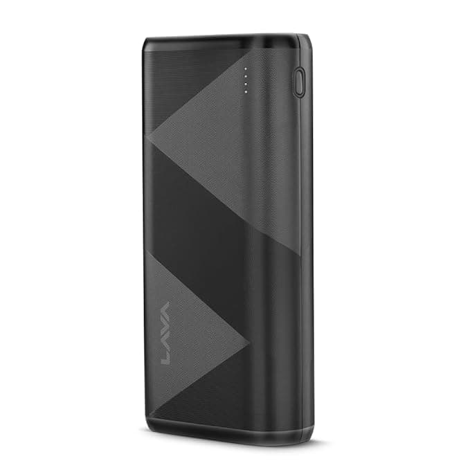 Newly Launched Lava POWERMAX [10000mAh] 22.5W Premium Fast Charging Power Bank with Triple Charging Ports, Superior Graphic Design, Strong Polycarbona...