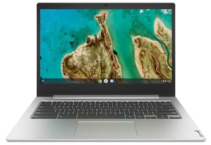 Lenovo IdeaPad 3 Chromebook Intel Celeron N4020 14'' FHD Laptop (4GB/64GB eMMC/Chrome OS/Upto 10hr Battery/2W HD Speaker/Platinum Grey/1.4Kg), 82C1002