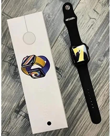 Along Forever K17 Smartwatch with Bluetooth Calling and Activity Health Tracker Series 7 with Wireless Charging