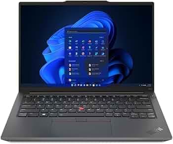 Lenovo ThinkPad E14 AMD Ryzen 5 7530U 14" (35.56 cm) WUXGA IPS 300 Nits Thin and Light Laptop (8GB RAM/512GB SSD/Windows 11 Home/MS Office 2021/Backli...
