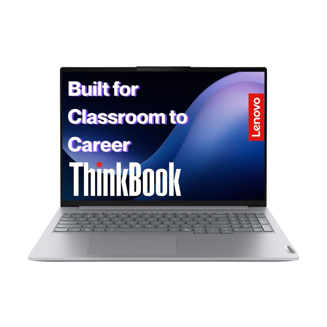 Lenovo ThinkBook 16 Intel Core 5 210H 14th Gen (16GB/512GB SSD/Win 11 Home/Fingerprint Reader) 16" WUXGA IPS 300 Nits Antiglare Laptop/Aluminium Top/A...