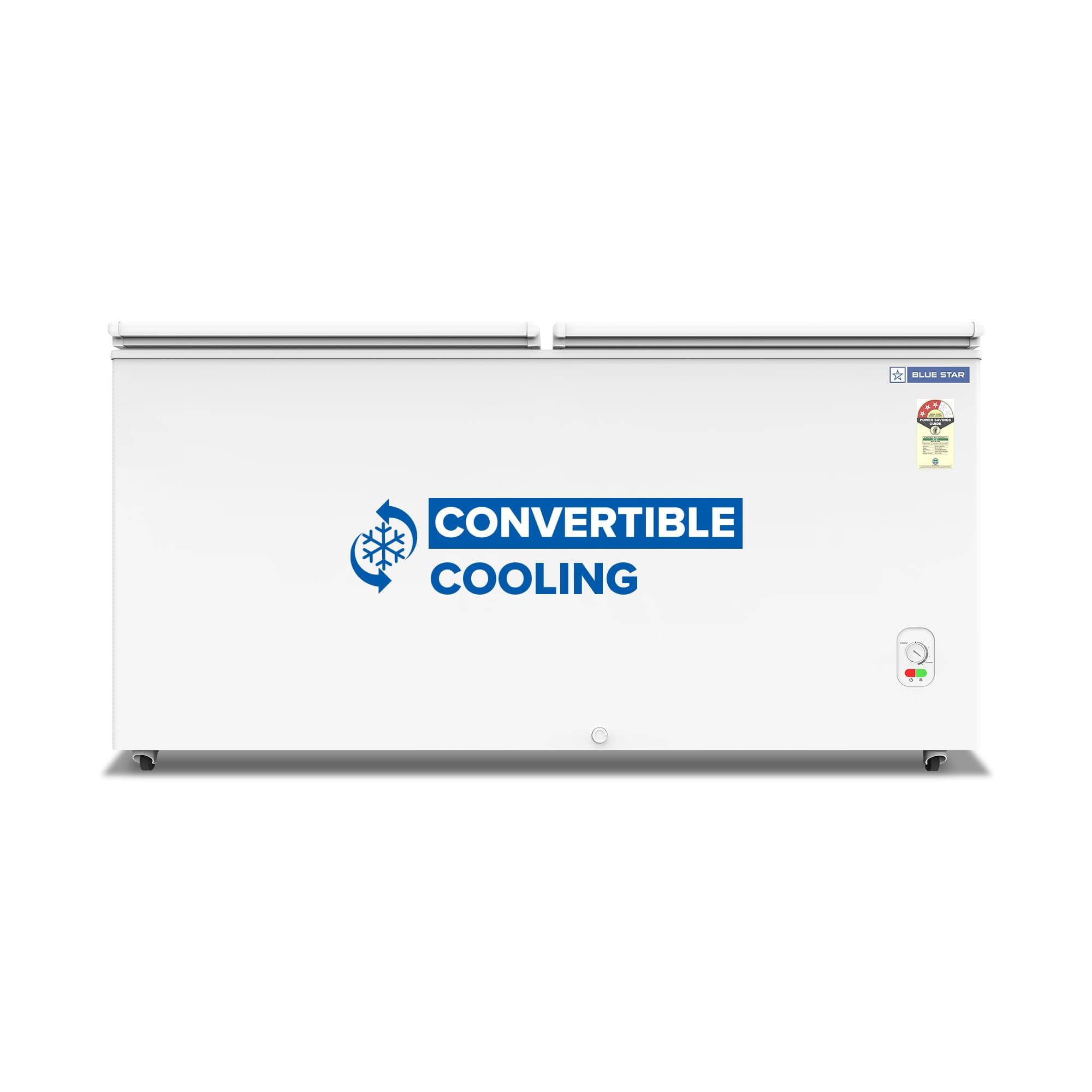 Blue Star CF3-300MPW Chest Type - Hard Top Freezer, 301 litres, White