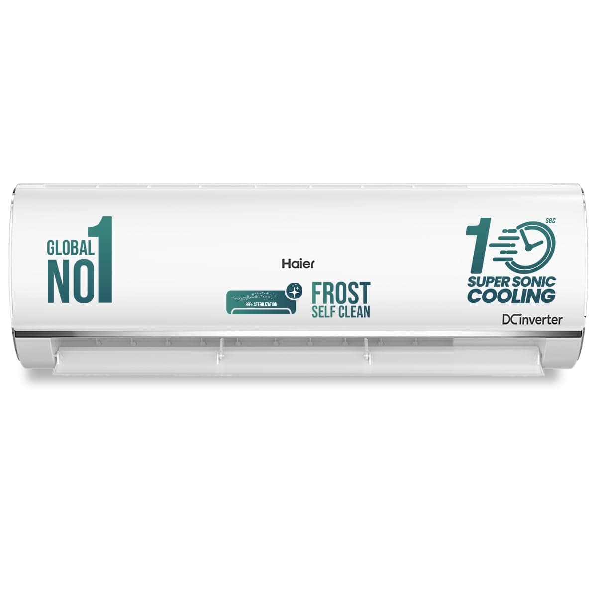 Haier 1.5 Ton 5 Star Triple Inverter Split AC (Copper, 7 in 1 Convertible, Anti Bacterial Filter, Cools at 60C Temp, 20 Mtrs Air Throw - HSU18K-PYSS5B...