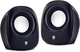 (Renewed) iBall Soundwave 2 2.0 Channel Multimedia Speakers, Black