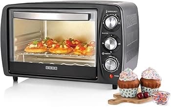 USHA OTGW3716R 16L OTG with Rotisserie | Bake, Grill, Roast & Toast | Upper & Lower Heating | Adjustable Ti...