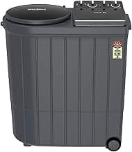 Whirlpool 10.5 Kg Semi-Automatic Top Loading Washing Machine (Ace XL 10.5 Heater, Grey)