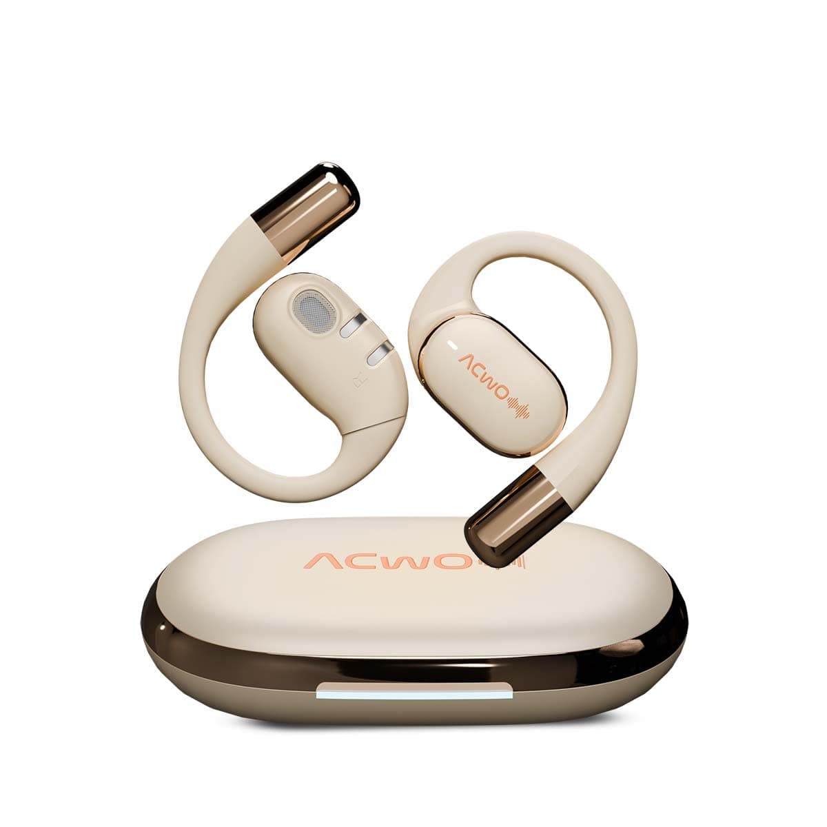ACwO DwOTS Sense OWS Earphones | Situational Awareness | 15mm Titanium Drivers | 65 Hours Playback | BT V5.4 | Secure Fit | 4 Mics with ENC | 40ms Low...